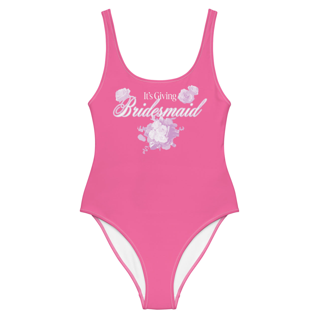 It's Giving Bridesmaid One-Piece Swimsuit