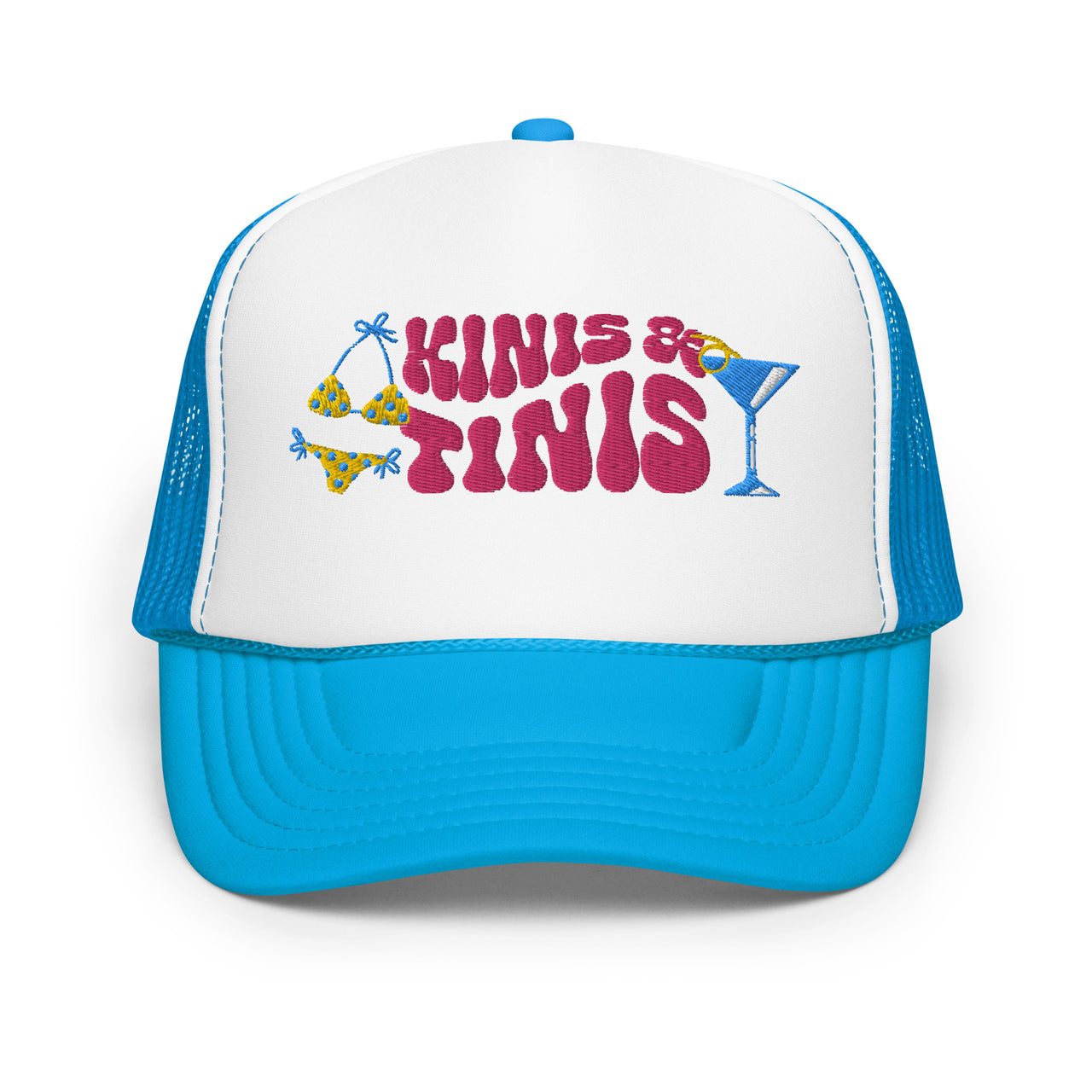 Kinis & Tinis Foam trucker hat