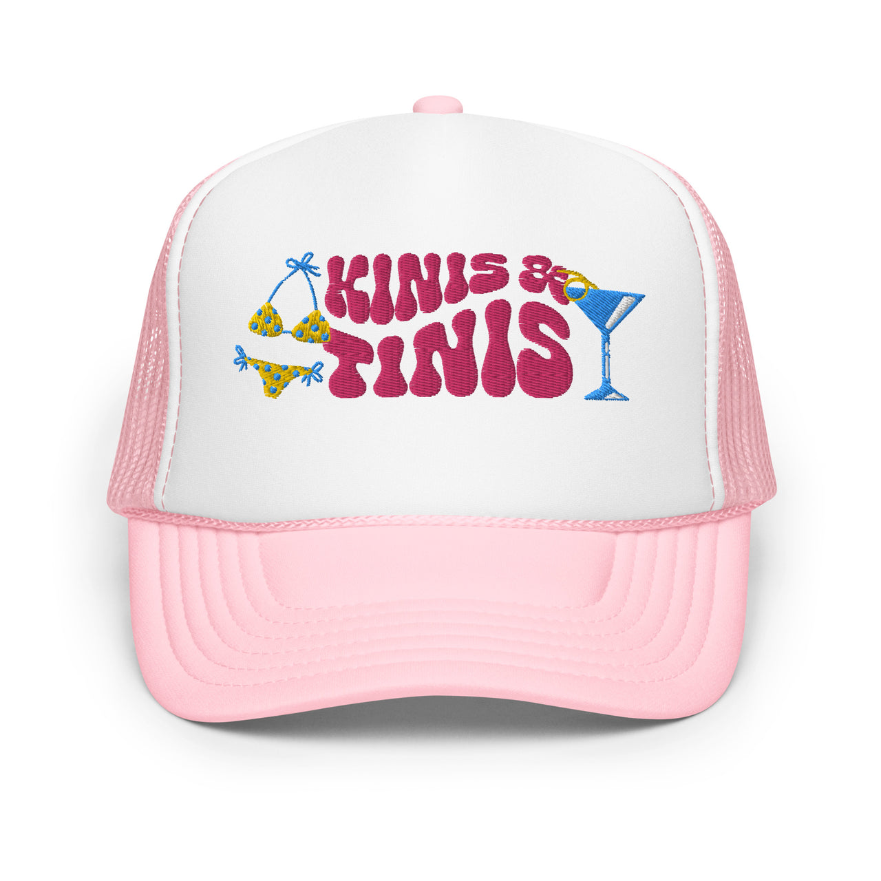 Kinis & Tinis Foam trucker hat