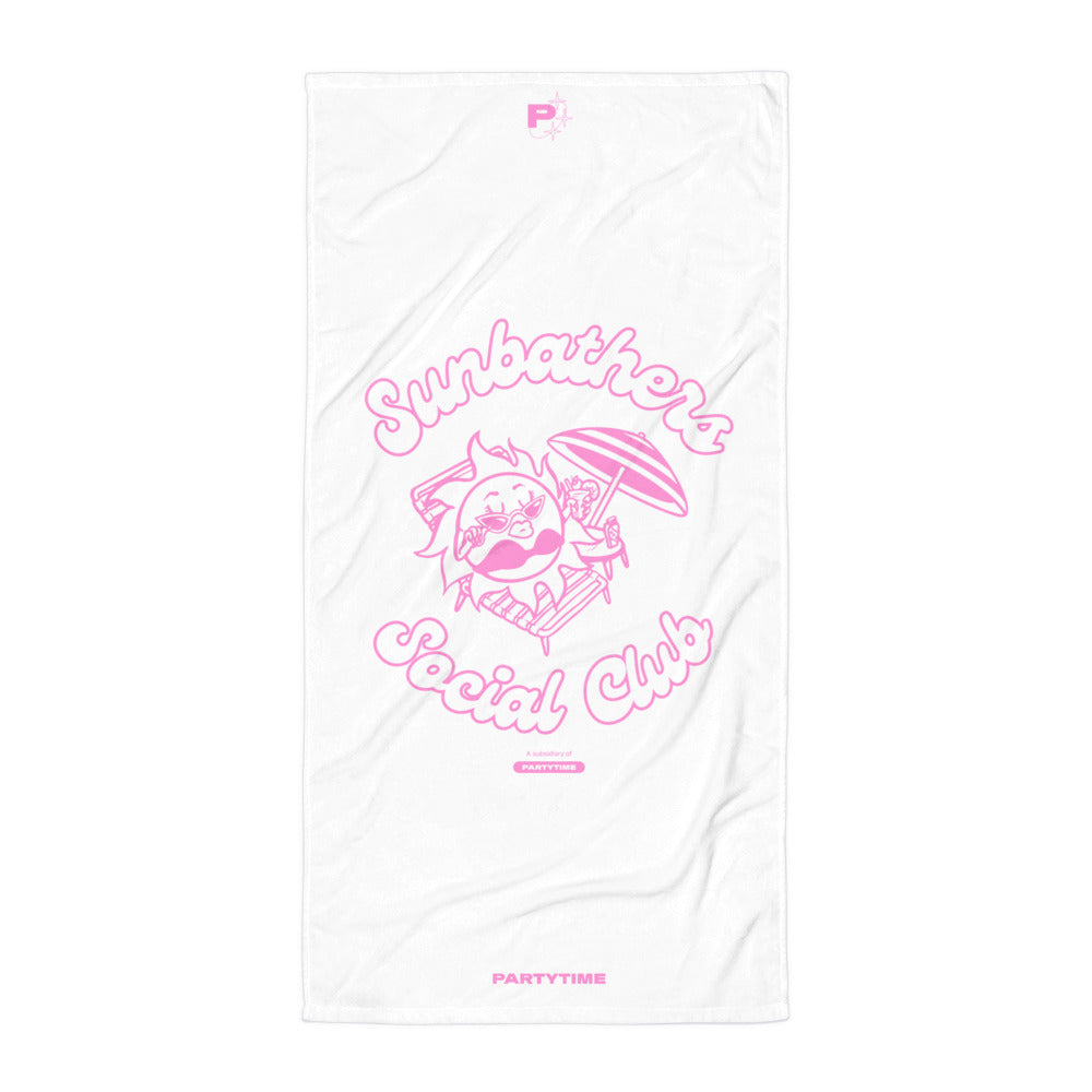 Sunbathers Social Club Towel