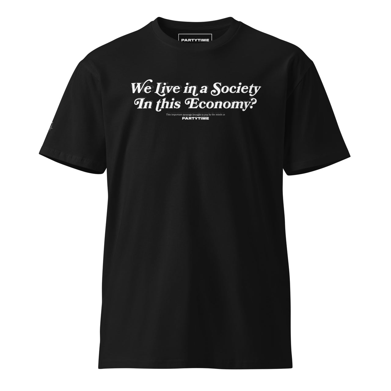 Society x Economy Unisex premium t-shirt