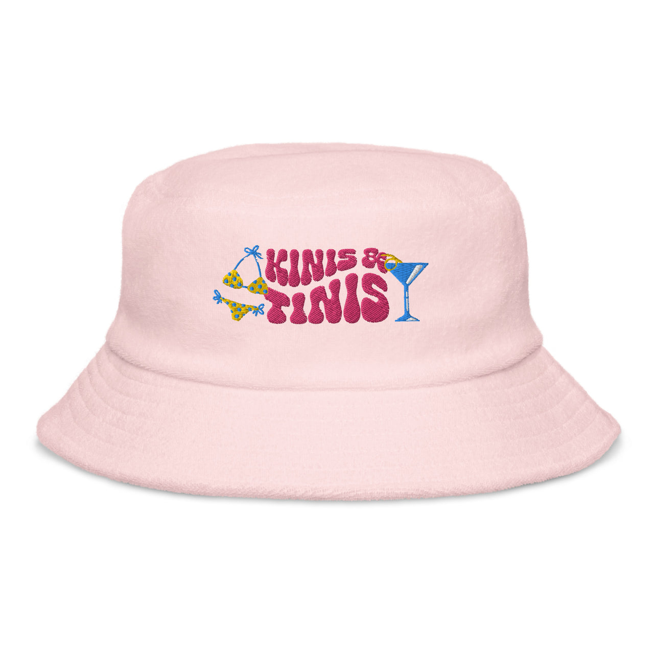 Kinis & Tinis terry cloth bucket hat